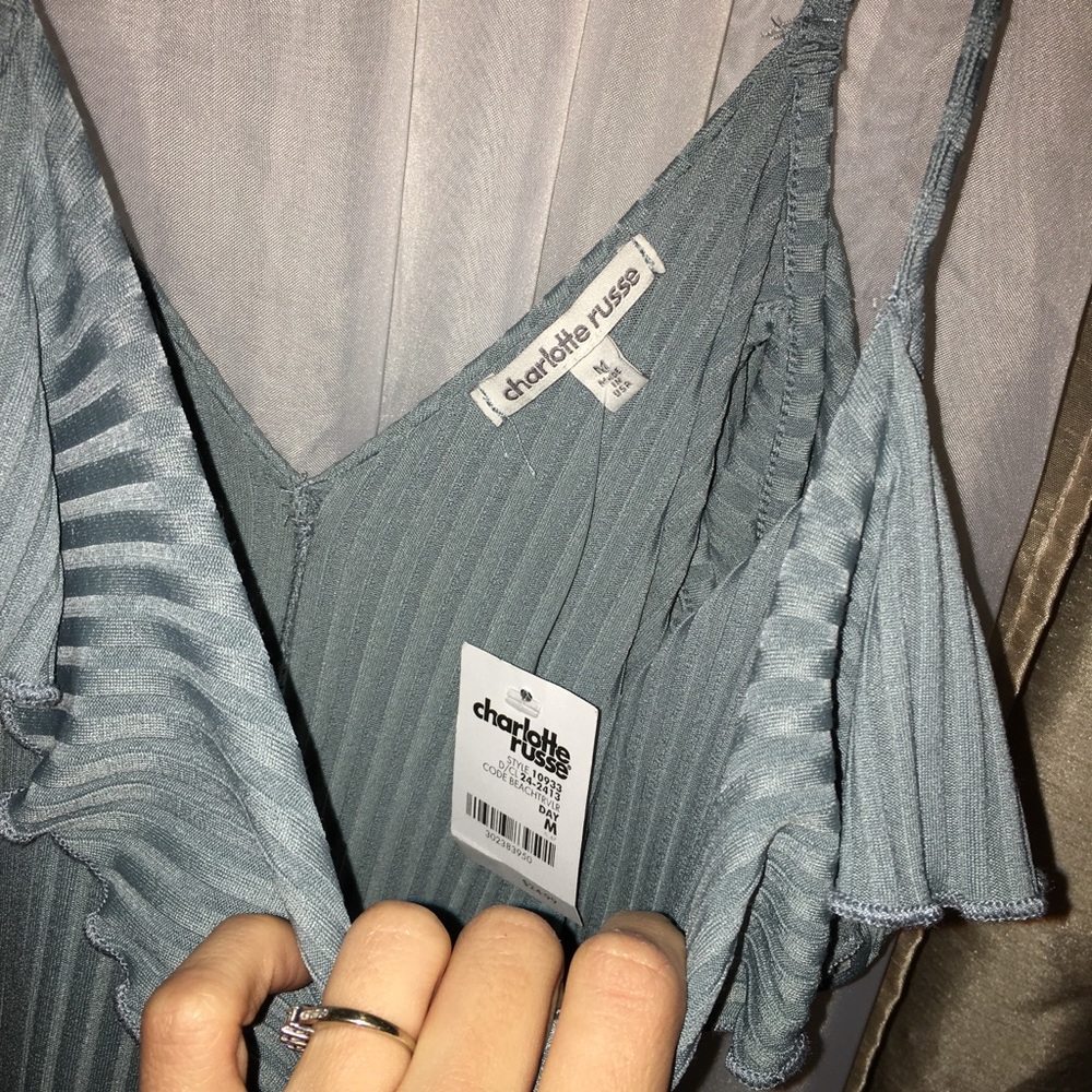 Charlotte Russe Ruffled Mini Dress - Picture 7 of 8